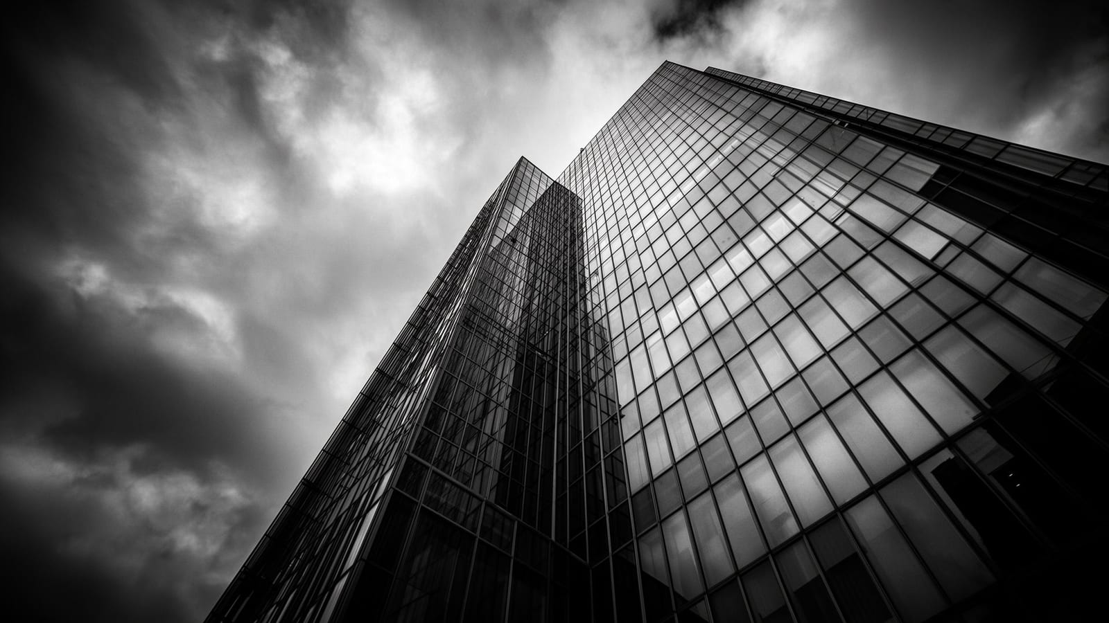 Modern corporate skyscraper